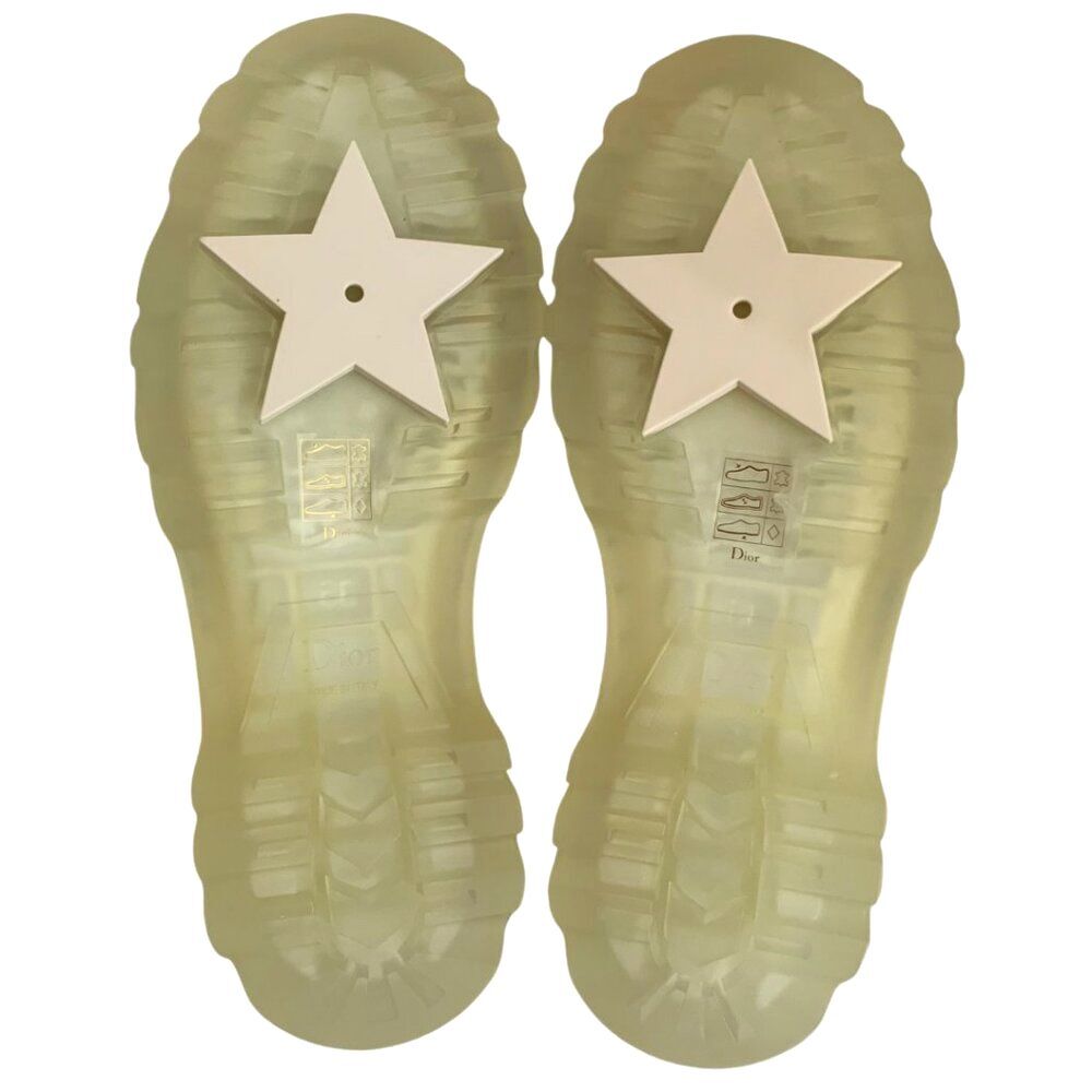 Christian Dior Code Loafers Off White Brushed Calfskin in Box w/ Dust bag - Picture 8 of 11